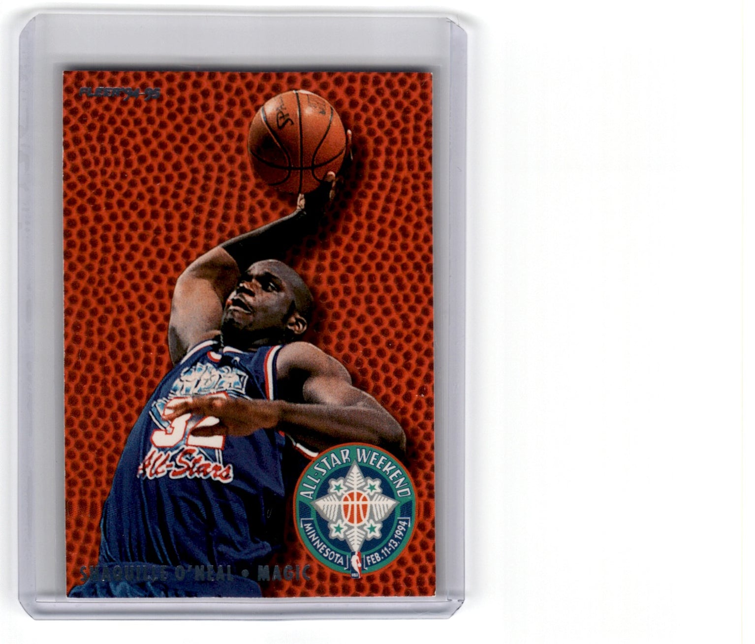 1994 Fleer All Star Weekend Shaquille O'Neal Card 9 Default Title