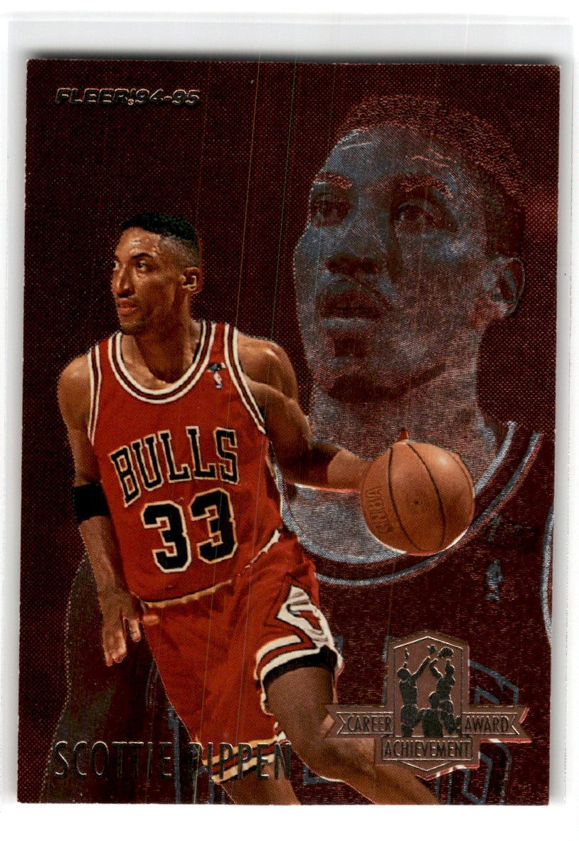 1994 Fleer Career Achievement Awards Scottie Pippen Card 5 Default Title