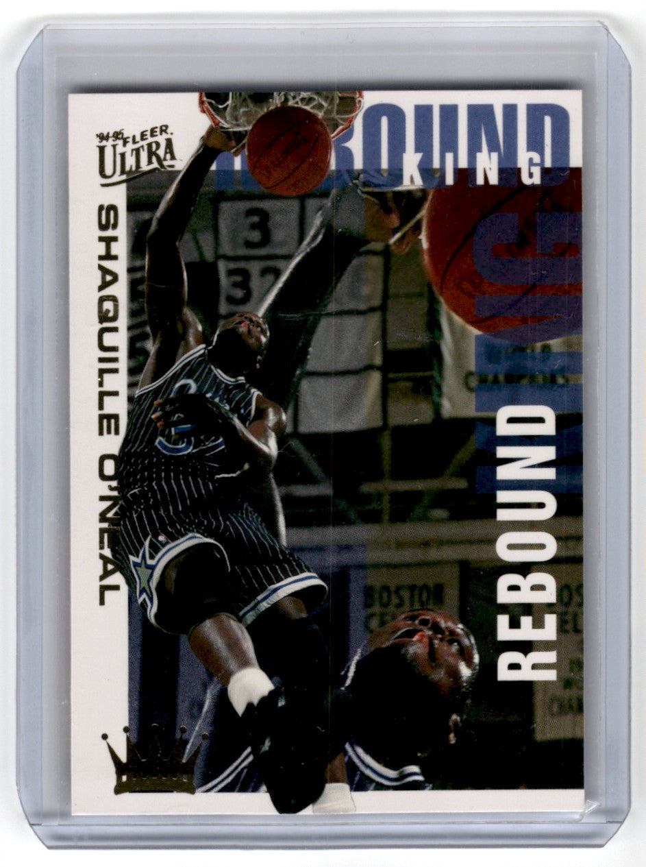 1994 Fleer Ultra Rebound Kings Shaquille O'Neal Card 7