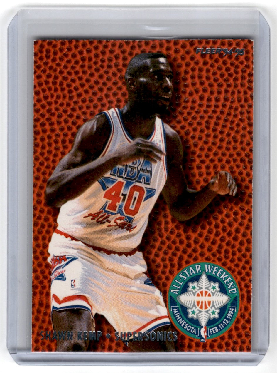 1994 Fleer All Star Shawn Kemp Card 17 of 26
