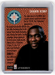 1994 Fleer All Star Shawn Kemp Card 17 of 26