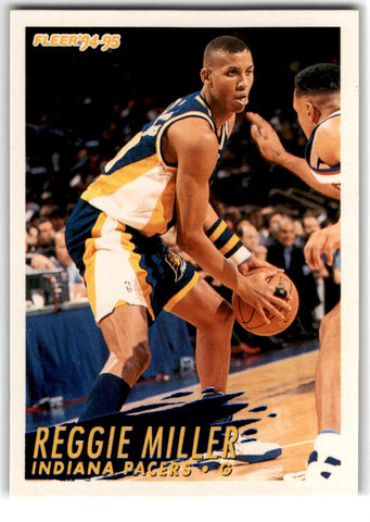 1994 Fleer Reggie Miller Card 92 Default Title