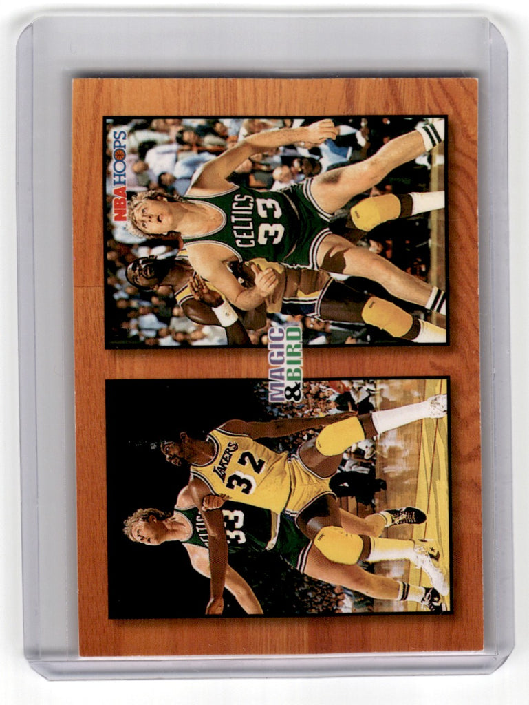 1994 Hoops Magic Johnson/Larry Bird Card 392 Default Title