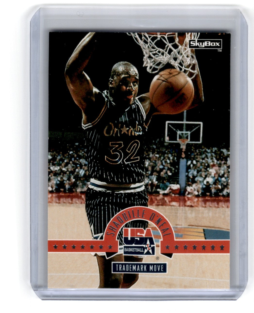 1994 SkyBox USA Shaquille O'Neal Basketball Card Card 71