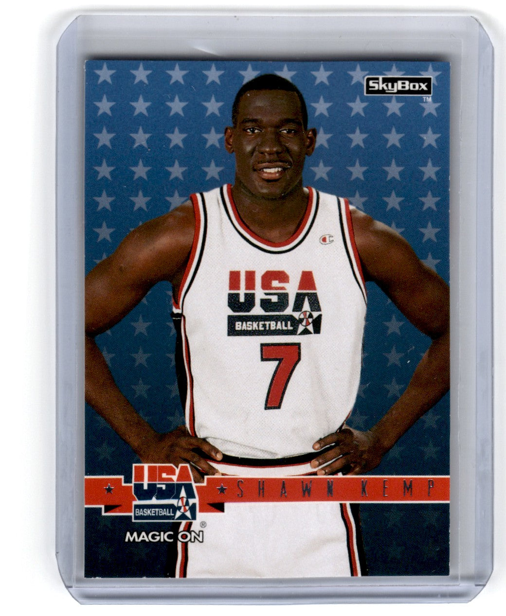 1994 SkyBox USA Shawn Kemp Card Card 18