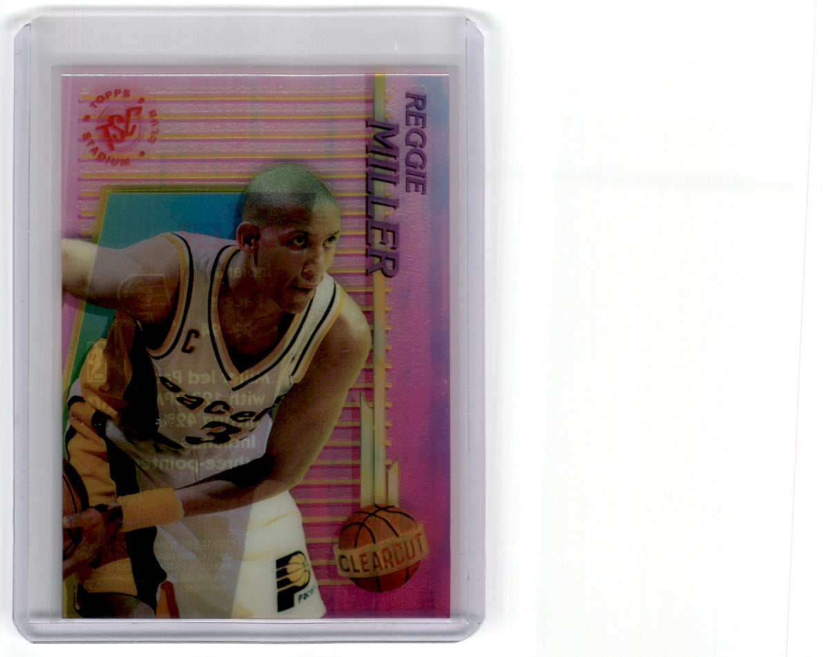 1994 Stadium Club Clearcut Reggie Miller Card 11 Default Title