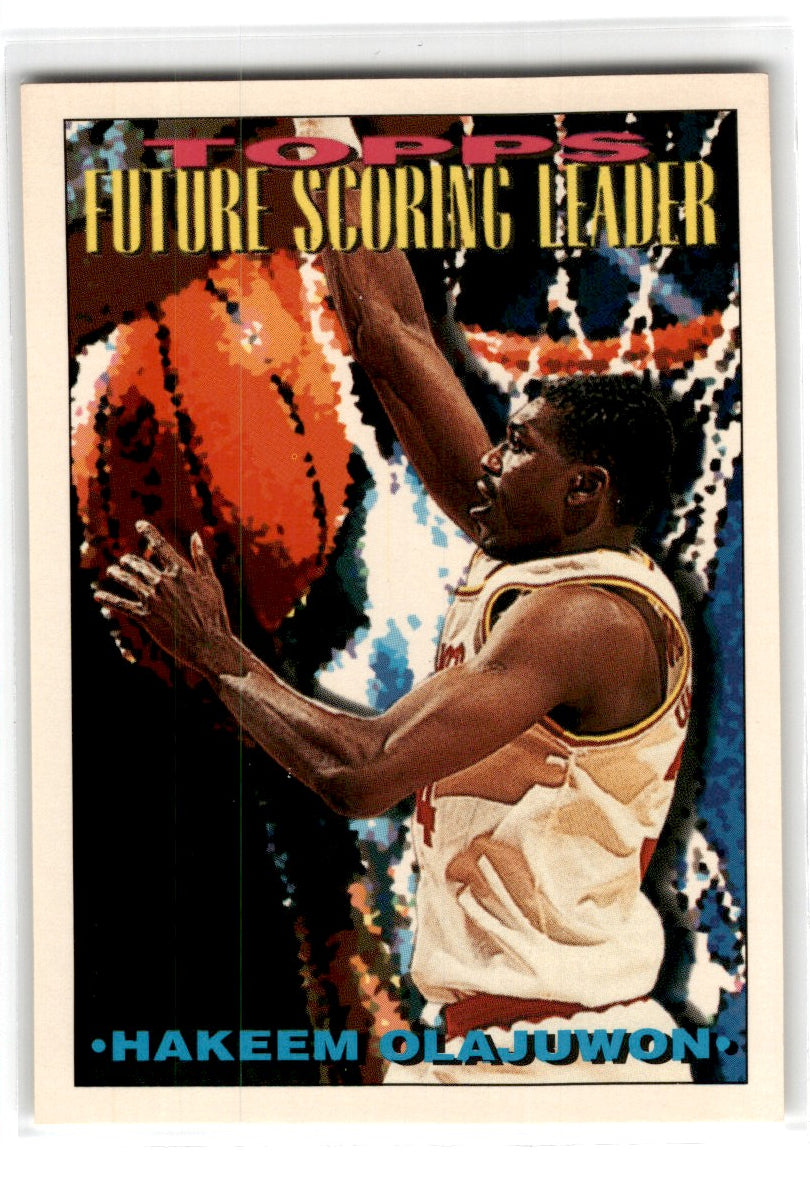 1994 Topps Hakeem Olajuwon Card C Default Title