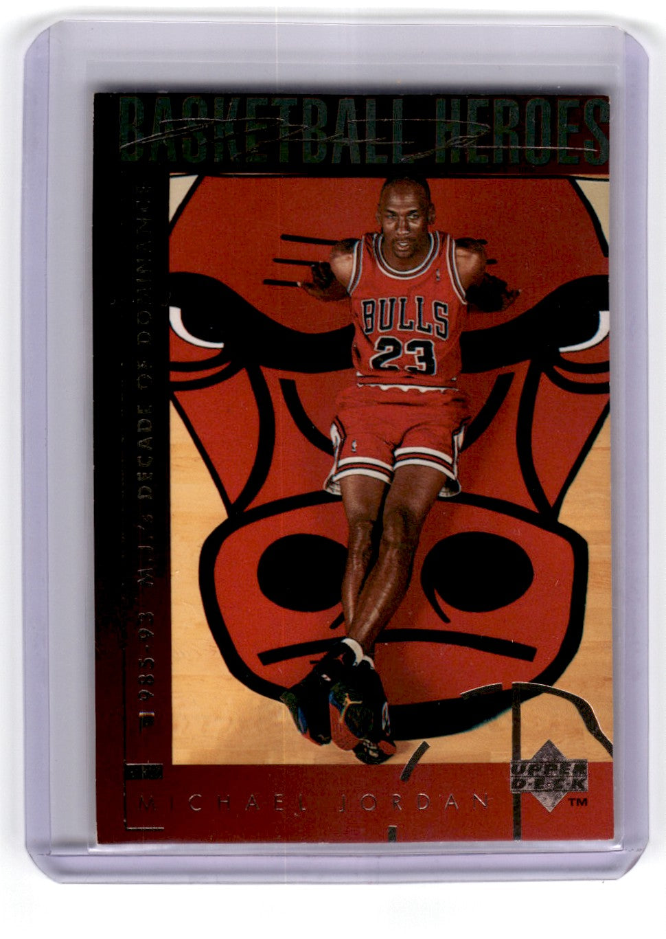 1994 Upper Deck Decade of Dominance Michael Jordan Card 44