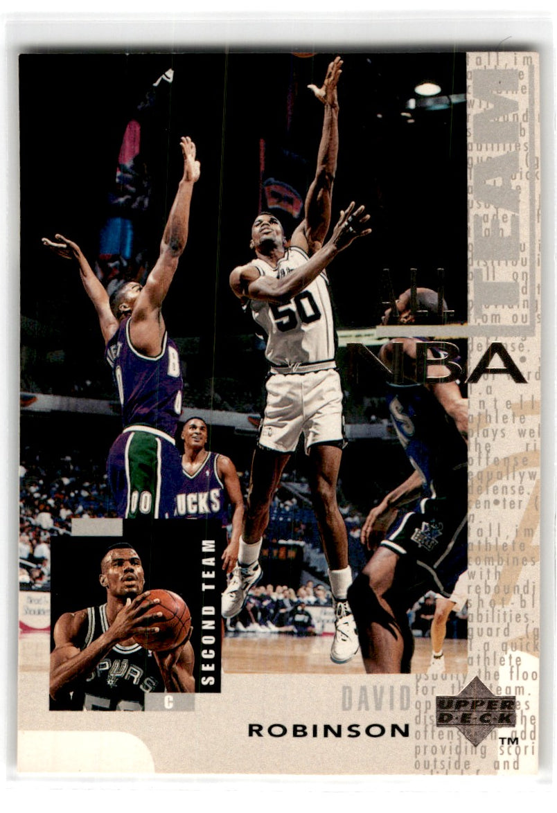 1994 Upper Deck David Robinson Card 18 Default Title