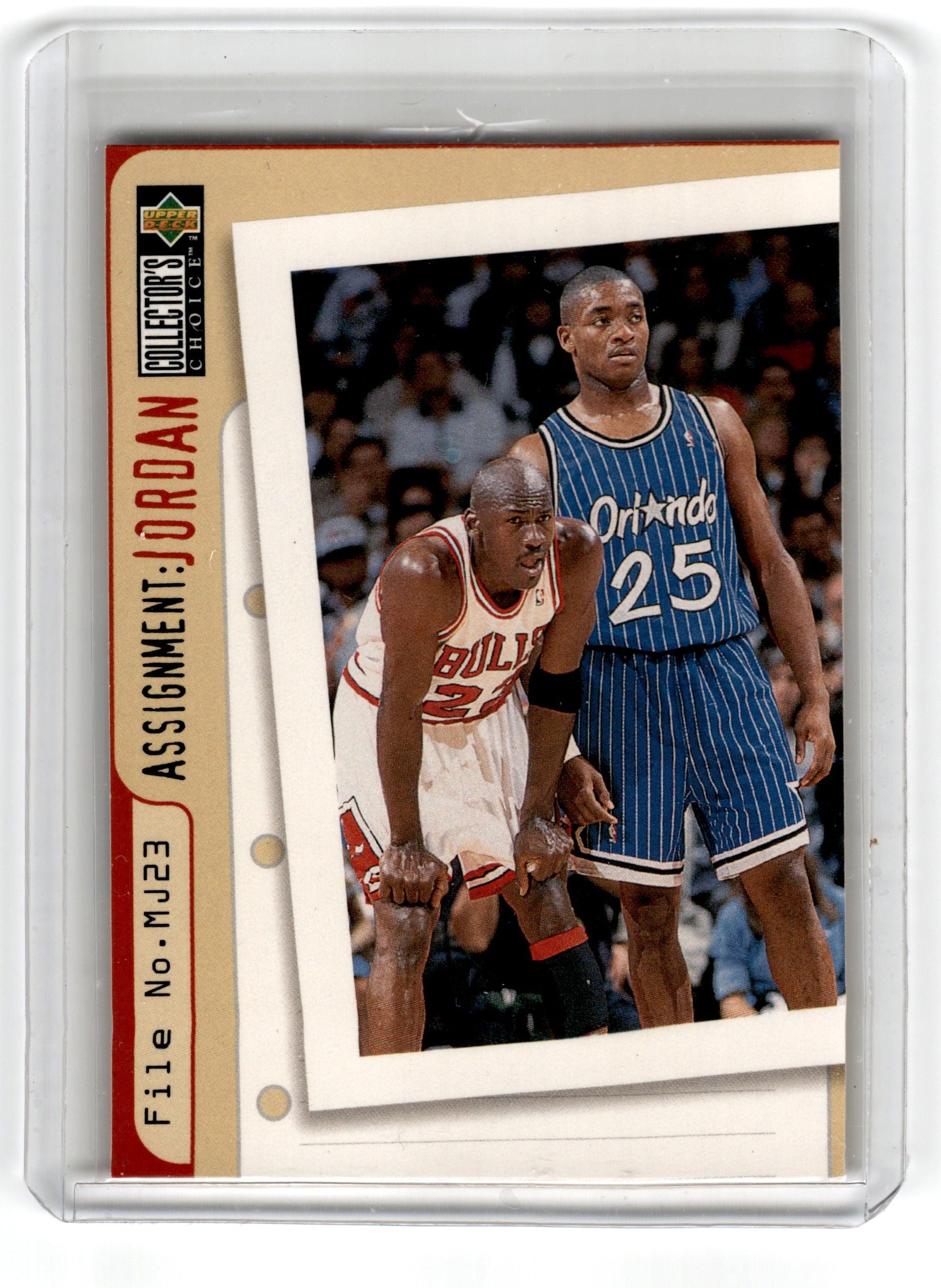 1996 Collector's Choice Michael Jordan Assignment Card 362
