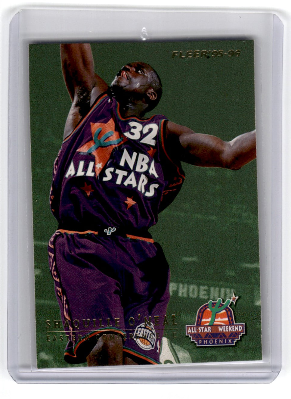 1995 Fleer All Star Weekend Shaquille O'Neal Card 3 Default Title