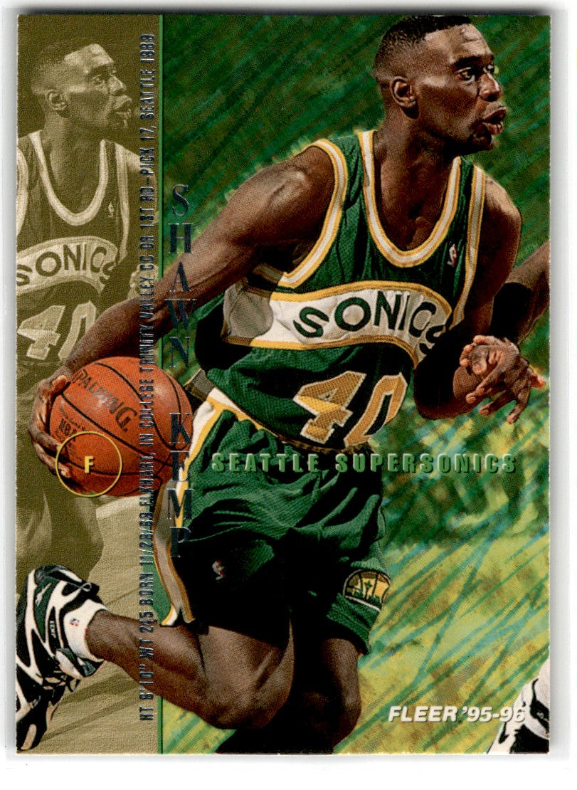 1995 Fleer European Shawn Kemp Card 177 Default Title