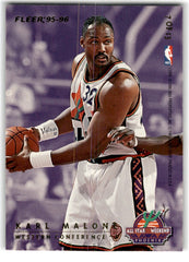 1995 Fleer European Tyrone Hill/Karl Malone Card 231 Default Title