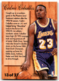 1995 Fleer Flair Hardwood Leader Cedric Ceballos Los Angeles Lakers 13