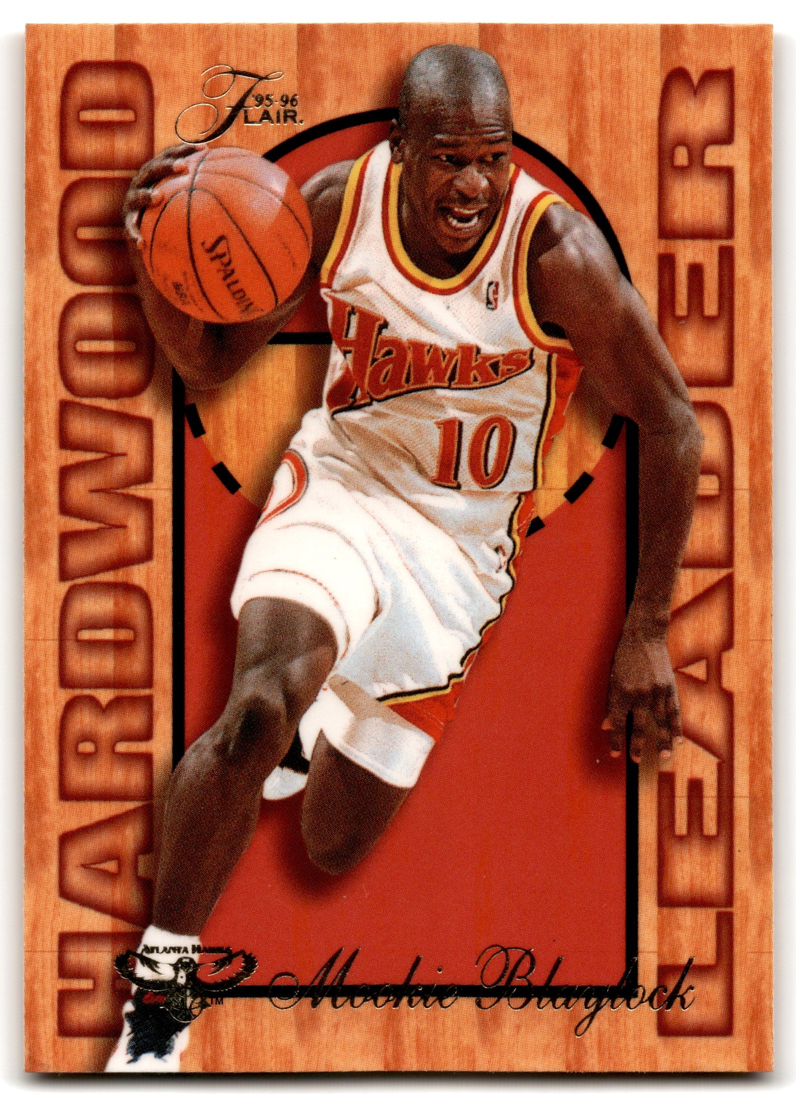 1995 Fleer Flair Hardwood Leader Mookie Blaylock Atlanta Hawks 1