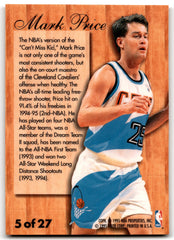 1995 Fleer Flair Hardwood Leader Mark Price Cleveland Cavaliers 5