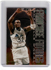 1995 Fleer Franchise Futures Shaquille O'Neal Card 7