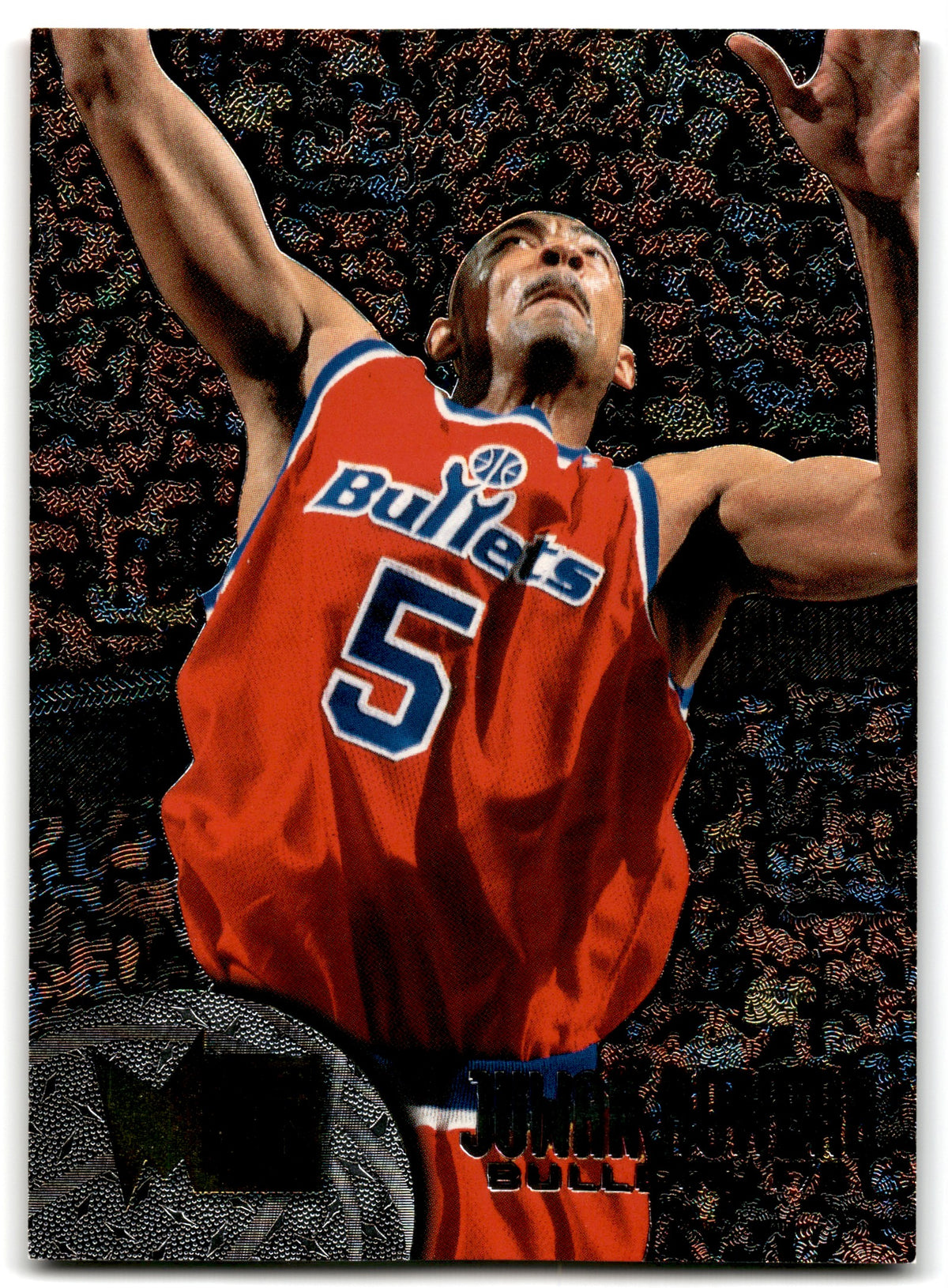 1995 Fleer Metal Juwan Howard Washington Bullets 116