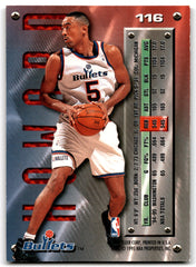 1995 Fleer Metal Juwan Howard Washington Bullets 116