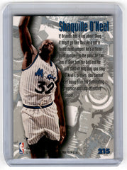 1995 Fleer Metal Nuts & Bolts Shaquille O'Neal Card 215