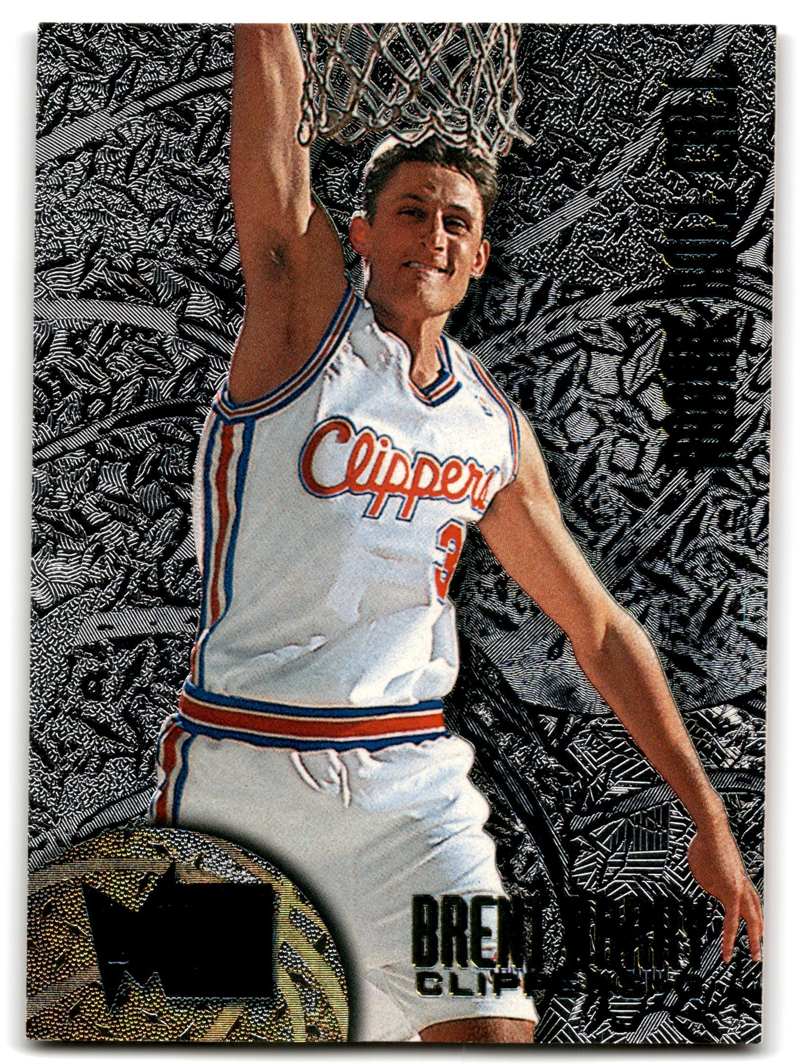 1995 Fleer Metal Brent Barry Los Angeles Clippers R-1