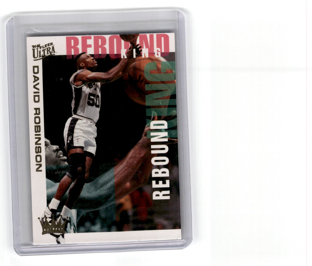1995 Fleer Ultra Rebound Court Kings David Robinson Card 8 Default Title