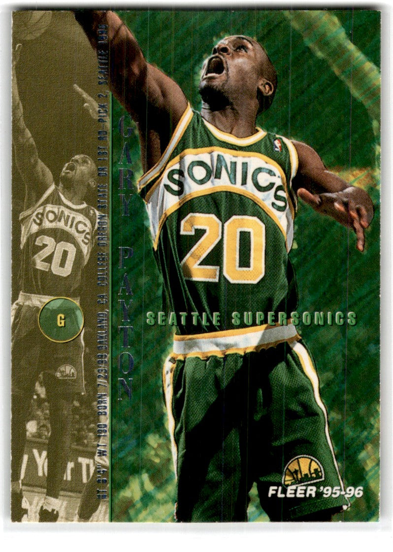 1995 Fleer Gary Payton Card180 Default Title