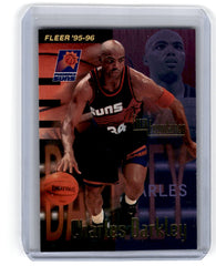 1995 Fleer Charles Barkley Firm Foundation Card 340