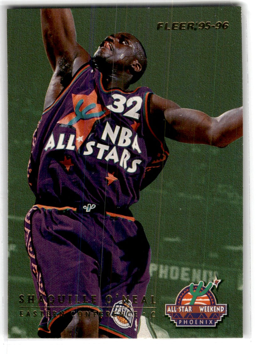 1995 Fleer Shaquille O'Neal/Hakeen Card 3 Default Title