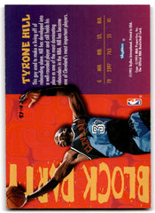 1995 Hoops Block Party Tyrone Hill Cleveland Cavaliers 17