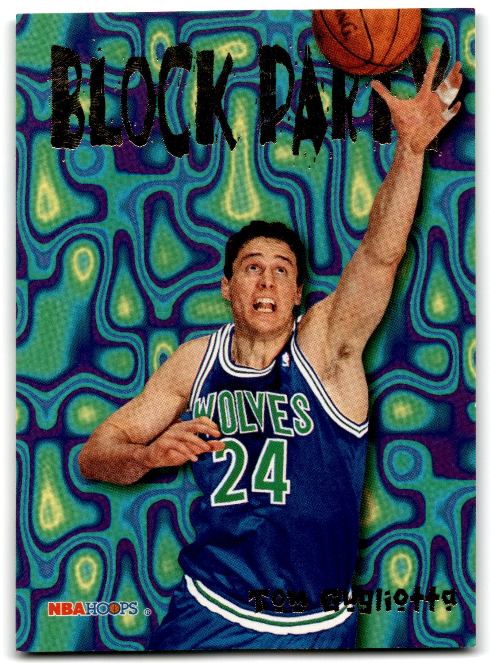1995 Hoops Block Party Tom Gugliotta Minnesota Timberwolves 18