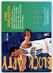 1995 Hoops Block Party Tom Gugliotta Minnesota Timberwolves Card 18