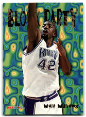 1995 Hoops Block Party Walt Williams Sacramento Kings 25