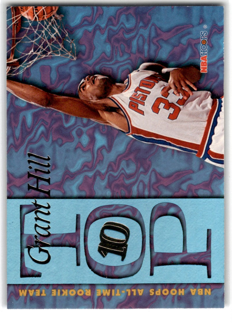1995 Hoops Top Ten Grant Hill Card AR2 Default Title