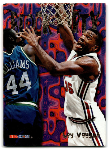 1995 Hoops Loy Vaught LA Los Angeles Clippers 21