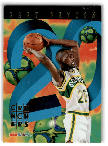 1995 NBA Hoops Crunchers Gary Payton Card 13 Default Title