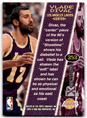 1995 Stadium Club Vlade Divac Los Angeles Lakers 353