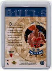 1995 Upper Deck Scottie Pippen Card 167