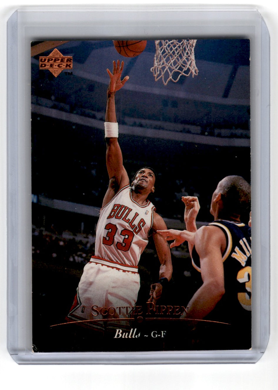 1995 Upper Deck Scottie Pippen Card 186