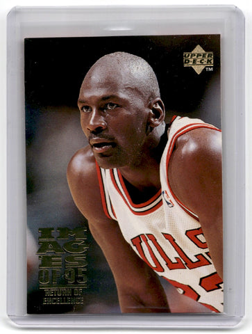 1995 Upper Deck Michael Jordan Card 335