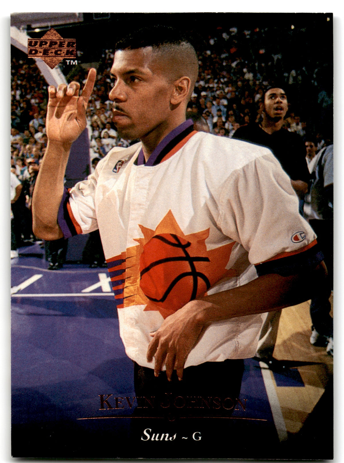 1995 Upper Deck Kevin Johnson Phoenix Suns Card 61