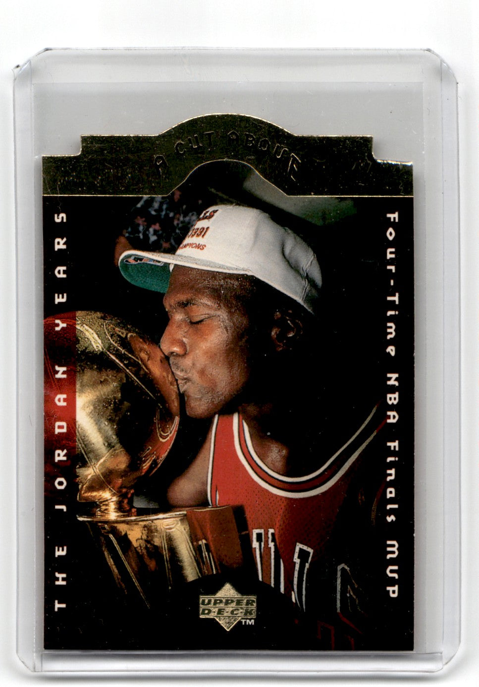 1996 Collector's Choice Jordan A Cut Above Michael Jordan Card CA9