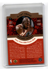 1996 Collector's Choice Jordan A Cut Above Michael Jordan Card CA9