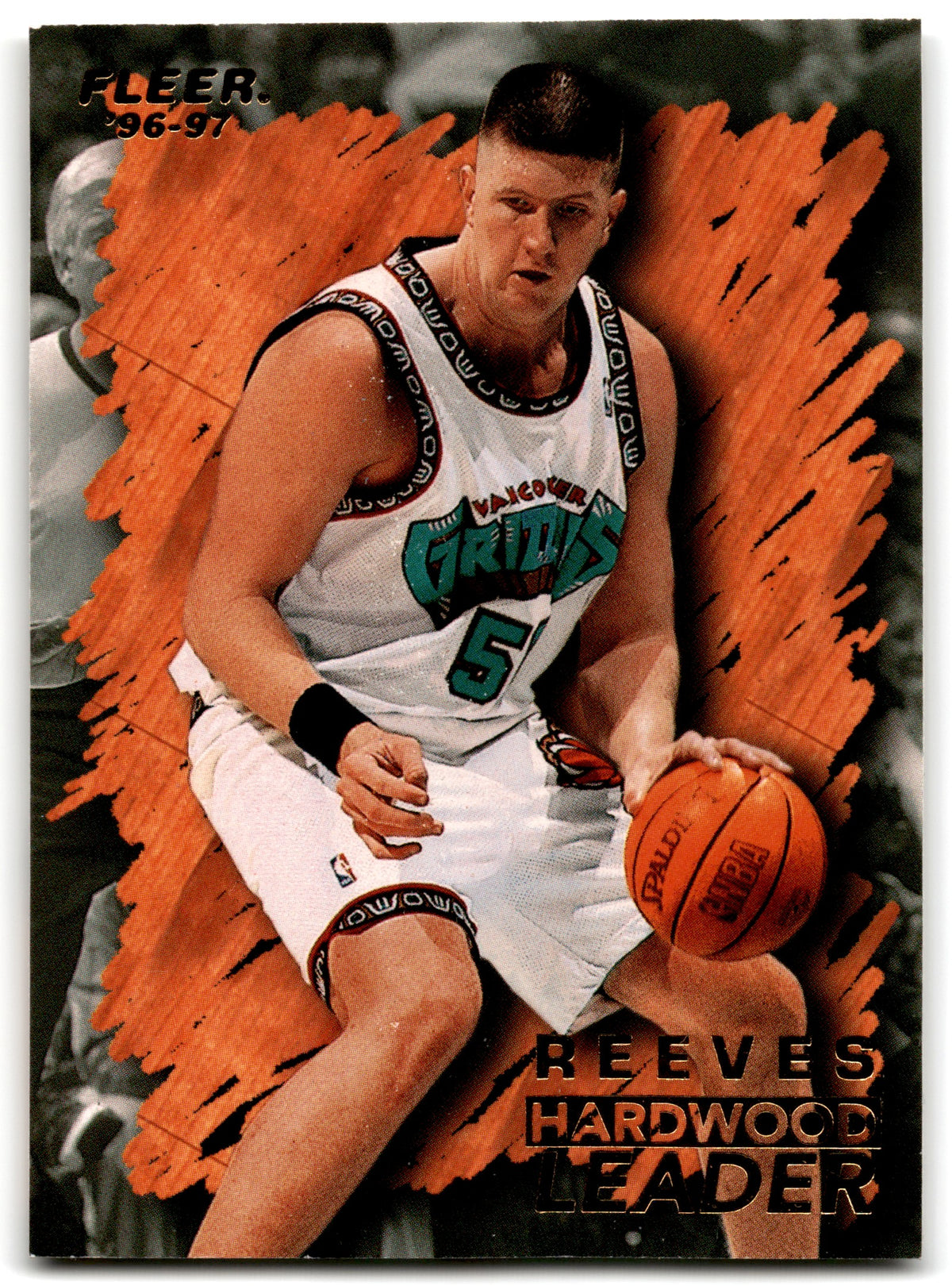 1996 Fleer Bryant Reeves Vancouver Grizzlies Card 147