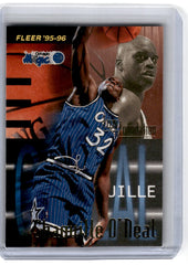 1995 Fleer Shaquille O'Neal Firm Foundation Card 338