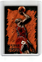1996 Fleer Michael Jordan Card 123