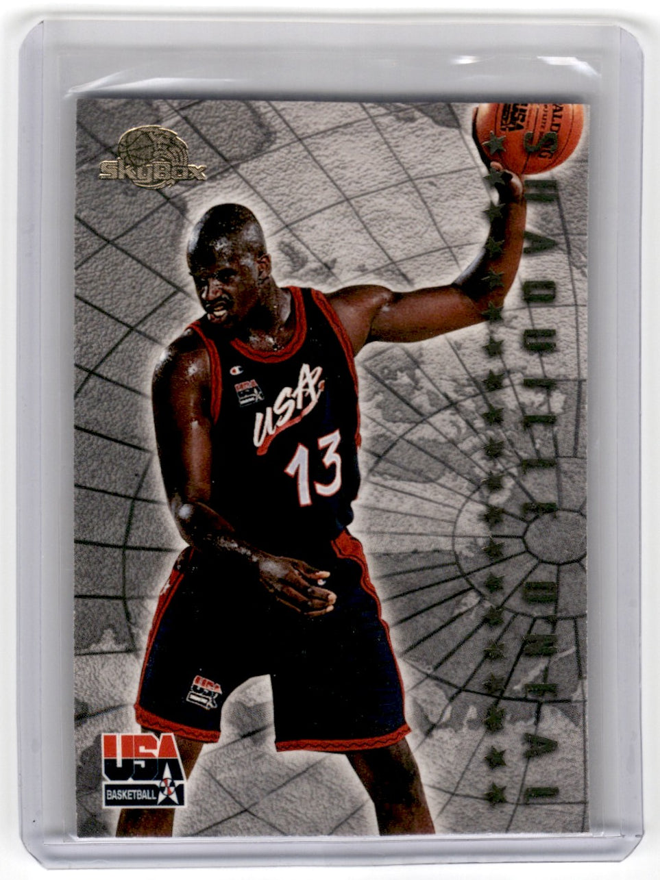 1996 SkyBox USA Shaquille O'Neal Card U7 Default Title
