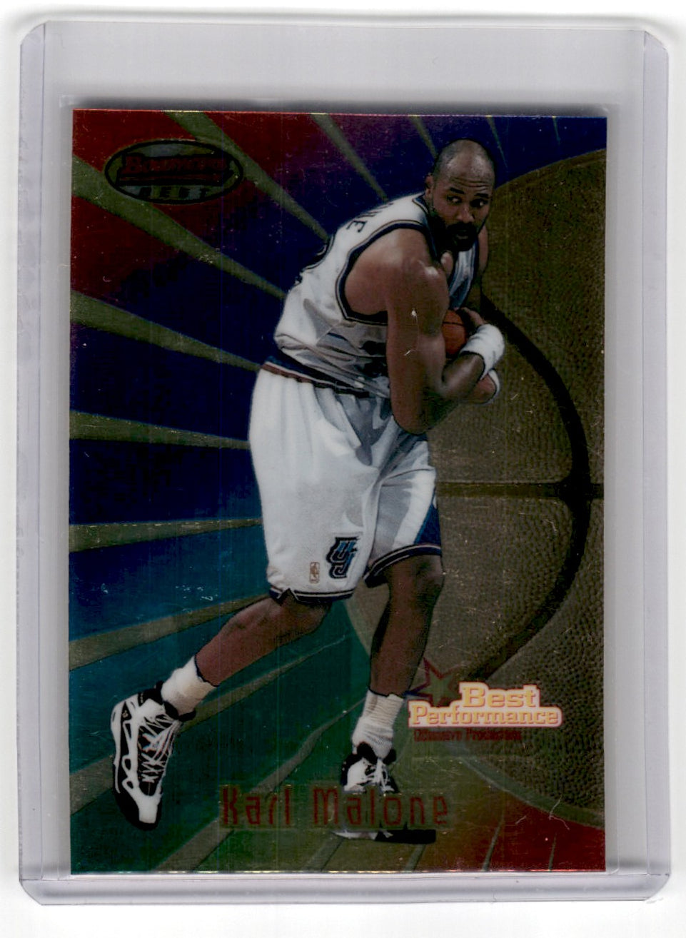1997 Bowman's Best Karl Malone Card 97 Default Title