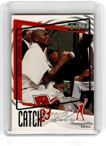 1996 Collector's Choice Michael Jordan Catch 23 Card 189
