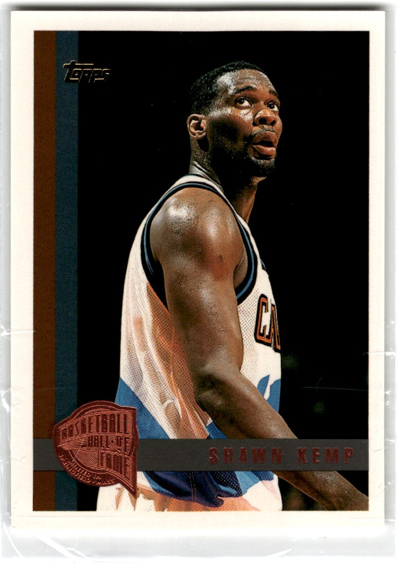 1997 Topps Shawn Kemp Card 186
